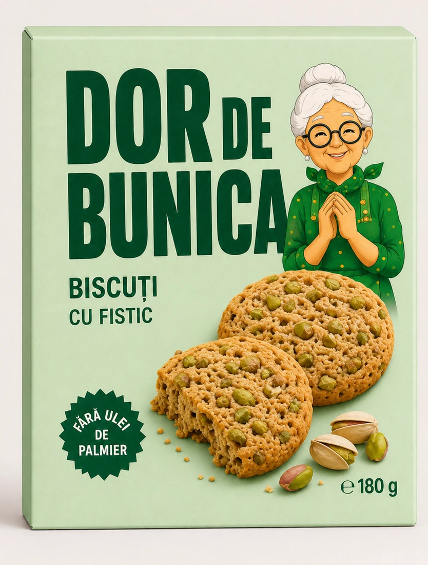 Biscuiți cu fistic